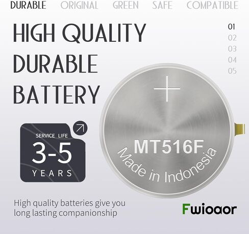 for Panasonic CTL1616 CTL1616F Replacement Battery,#10065657#10291127#10382262#10175828#94806704 for Casio Solar-Powered Watches - Compatible with Tough Solar, G-Shock in Saudi Arabia