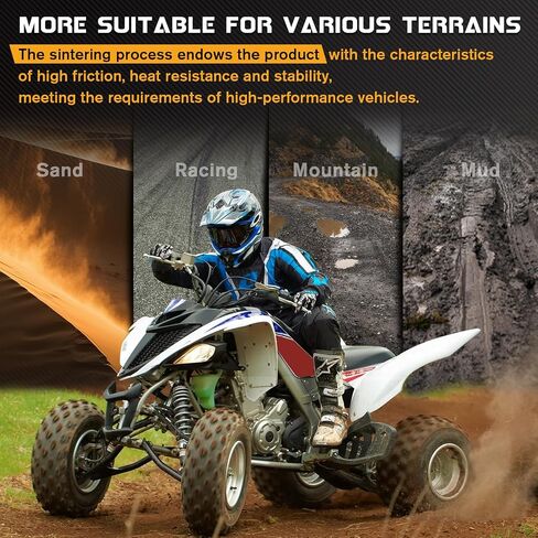 رابتور 660 350 400ex مكابح هوندا TRX400X TRX400EX 2009-2014 Fourtrax Sportrax 400 300 1999-2008 300ex TRX 300 EX 1993-2008 لياماها رابتور 660 660r 2001-2005 رابتور 350 2004-2011 أمامي خلفي in Kuwait