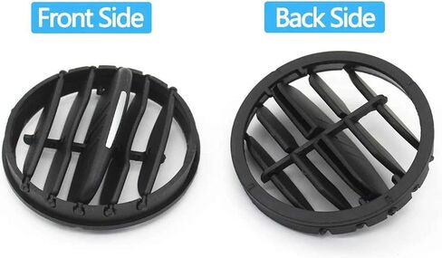 1/2pcs Car الأمامي تكييف الهواء AC تنفيس التهوية الهواء ، ملاءمة لـ VW Tiguan 2010 2011 2013 2013 2014-2017 in Saudi Arabia