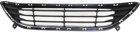 Front Bumper Grille Textured With Chrome Insert Plastic Direct Replacement Compatible With Hyundai Elantra 2011-2013 HY1036123 865603X000 in Saudi Arabia