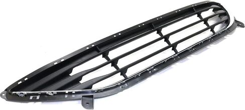Front Bumper Grille Textured With Chrome Insert Plastic Direct Replacement Compatible With Hyundai Elantra 2011-2013 HY1036123 865603X000 in Saudi Arabia