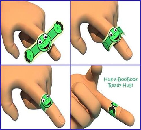 معانقة الطيور - ضمادات لاصقة ممتازة للطيور من Hug-a-BooBoo، ضمادات الطيور التي تعانق! طيور جميلة ملونة - الحسون الأمريكي، القيق الأزرق، الكاردينال الأحمر، الببغاء الهندي صندوق 24 قيراط in Kuwait