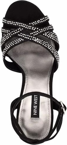 Nine West Women's Ankle Strap Open Toe Heeled Sandal in Saudi Arabia