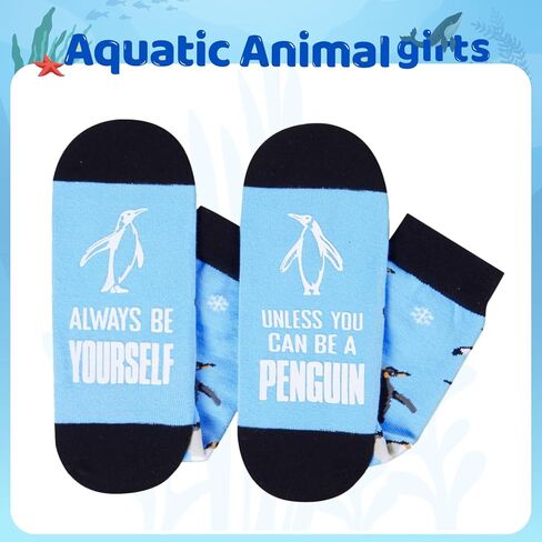 هدايا سلحفاة HAPPYPOP للنساء والرجال - جوارب سلحفاة بحرية مضحكة هدايا المحيط، جوارب سلحفاة هدايا حيوانات للمراهقين in Kuwait