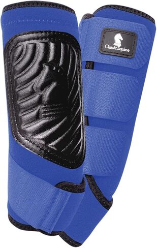 Classic Equine ClassicFit Sling Boots, Front (Black, Small) in Saudi Arabia