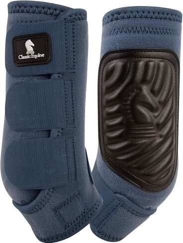 Classic Equine ClassicFit Sling Boots, Front (Black, Small) in Saudi Arabia