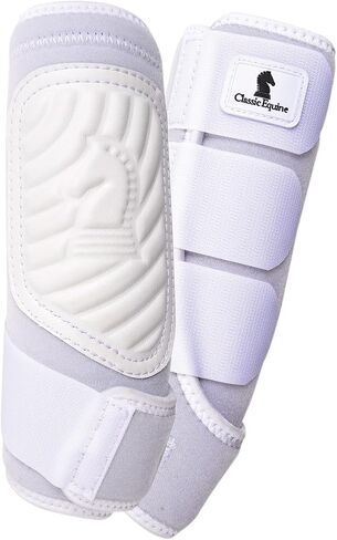 Classic Equine ClassicFit Sling Boots, Front (Black, Small) in Saudi Arabia