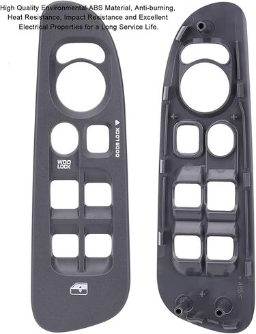 Master Window Switch Control Button & Grey Bezel, Compatible with 2002-2009 Dodge Ram 1500 2500 3500, 2001-2003 Dodge Durango, 2001-2004 Dodge Dakota, Replace OEM 68171680AA, 56049805AB in Saudi Arabia