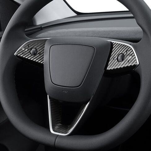 لوحة القيادة Betterhumz Dashing Dashering Lawer Trim متوافقة مع Tesla Model Y Juniper 2025 ، لالكربون الكربون Cover Cover Decord الملحقات الداخلية للسيارة (جلد الغزال الأحمر) in Saudi Arabia