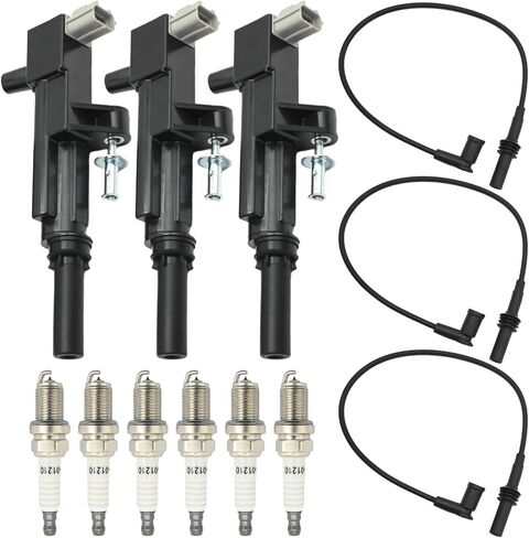 3 Pack UF640 Ignition Coil Coil Pack 6 Spark Plug 3 Wire ، استبدال Dodge Dakota Durango 2009-2011 ، استبدال Jeep Commander Cherokee 2009-2010 ، يحل محل 5C1709 5149199AA in Saudi Arabia