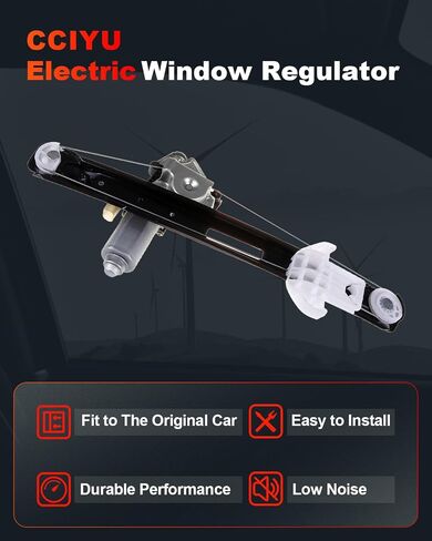 cciyu Power Window Regulator With Motor Replacement for 2000-2007 for Ford for Focus Rear Left Driver Side in Saudi Arabia