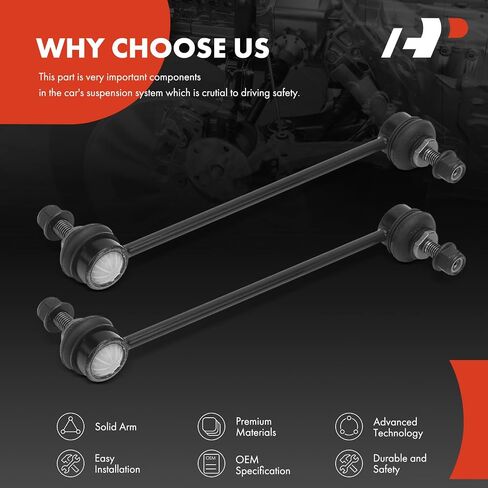 A-Premium 2 x Front Sway Bar Links Stabilizer Bar Links, Compatible with Ford Transit Connect 2010 2011 2012 2013 in Saudi Arabia