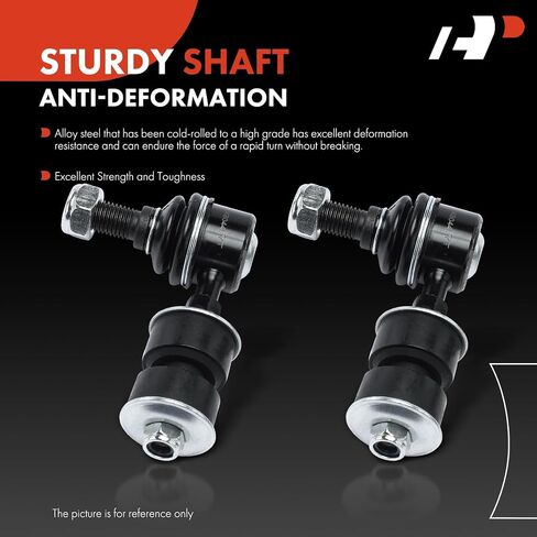 A-Premium 2 x Front Sway Bar Links Stabilizer Bar Links, Compatible with Saab 9-3 1999-2003, 900 1994-1998 in Saudi Arabia
