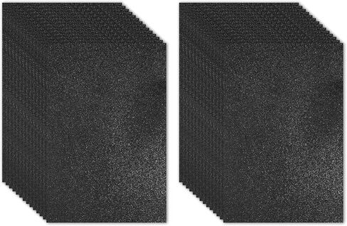 Patikil 30sheets صفراء إيفا إيفا براقة ورقة 11.8 × 7.9 بوصة 2 ملم مع ورقة الرغوة الحرف البريق الخلفية للادة اللمسات للادة اللمسات للاصوص على الحرف اليدوية DIY in Kuwait