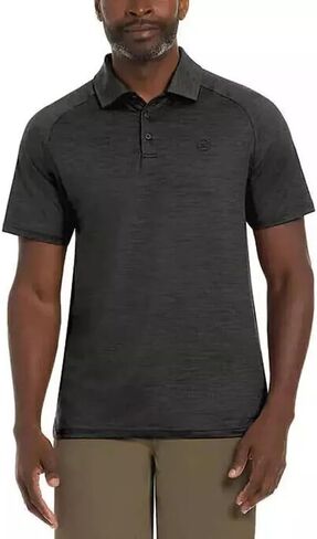 Hurley Men's Ultra Soft Stretch Moisture Wicking Performance Polo Shirt in Saudi Arabia