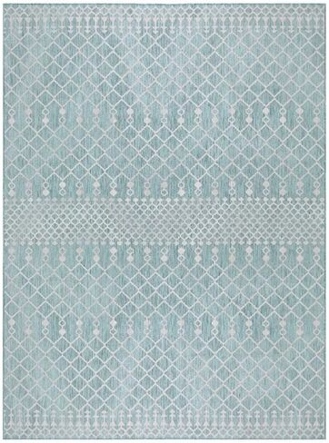 Nourison Home Positano 7' x 10' Fabric Navy Blue Area Rug in Kuwait