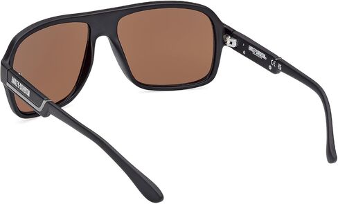 Harley-Davidson Men's Casual Pilot Sunglasses, Brown, 60-16-140 in Saudi Arabia