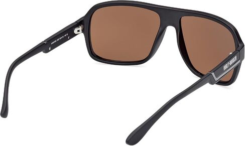 Harley-Davidson Men's Casual Pilot Sunglasses, Brown, 60-16-140 in Saudi Arabia