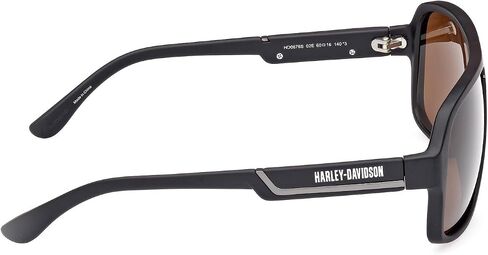 Harley-Davidson Men's Casual Pilot Sunglasses, Brown, 60-16-140 in Saudi Arabia