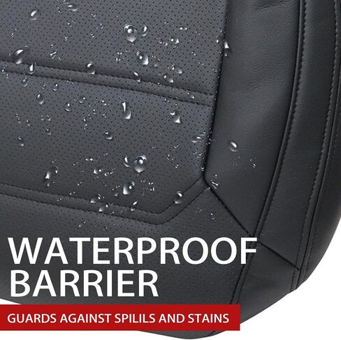 GXARTS DRIVER SIDE BOTTOR BOTTER PRECIDATION COVER LEATHY PEATH COVER BLACK Trepatable متوافق مع Volkswagen Passat 2012 2013 2015 2015 2017 2018 2019 2020 in Kuwait