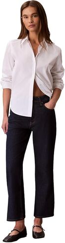 Calvin Klein Women's High Rise Ankle Bootcut Jeans in Saudi Arabia