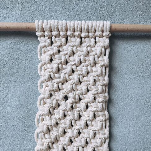 سلك ماكن من القطن المفرد 6 مم ، بيج 114 ياردة ، القطن الطبيعي غير المسبق ، حبل سميك ملتوية واحد ، حبل حرفة ناع in Kuwait