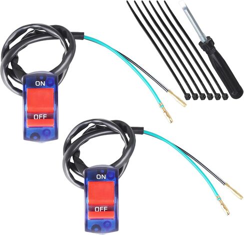 7/8 22mm Mini Bike Dirt Bike On Off Switch Switch Switch Presidents President Presacts for Coleman Mini Bike Dirt Four Wheeler Moped Go Kart. in Saudi Arabia