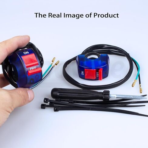 7/8 22mm Mini Bike Dirt Bike On Off Switch Switch Switch Presidents President Presacts for Coleman Mini Bike Dirt Four Wheeler Moped Go Kart. in Saudi Arabia
