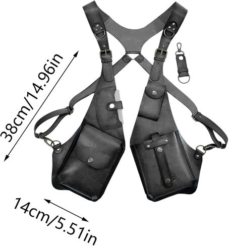 Venator Anti-Theft Harness Wallet, Venator Anti-Theft Harness, Men Anti Underarm Shoulder Bag Anti Theft Bag in Saudi Arabia
