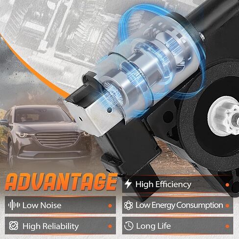 742-805 Power Window Lift Motor Fit for Mazda2 2011-2014/Mazda3 2010-2013/Mazda6 2009-2018/Mazda CX-5 2013-2016 Front Driver Side, Mazda6 2016-2018 Rear Driver Side, Replace# D6515958XA in Kuwait