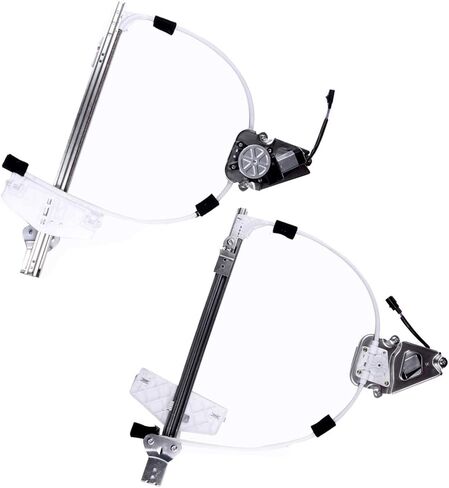 Front Left Front Right Power Window Regulator with Motor Compatible For Jeep Liberty 2002-2006 741-526 741-527 in Kuwait