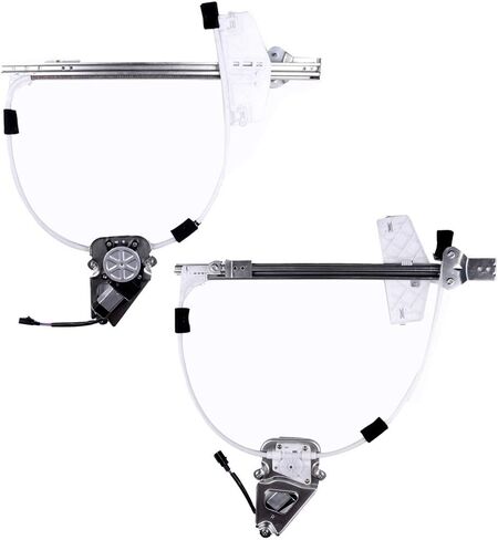 Front Left Front Right Power Window Regulator with Motor Compatible For Jeep Liberty 2002-2006 741-526 741-527 in Kuwait