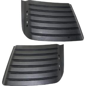 Garage-Pro Hood Grille Driver and Passenger Side Compatible with 2011-2014 Chevrolet Silverado 2500 HD, Silverado 3500 HD, Textured Black Shell and Insert in Kuwait