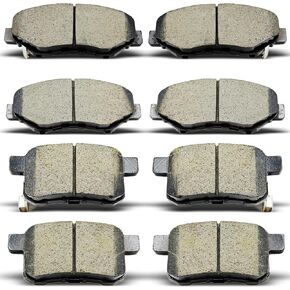 D914 D1336 Front Rear Ceramic Brake Pads Set Fit For For 2011 2012 2013 2014 2015 2016 2017 Honda Accord (8 pcs) in Saudi Arabia