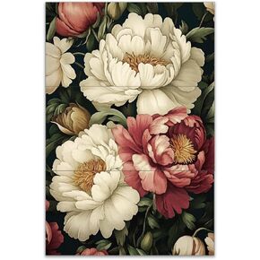 Olycraft 3pcs/مجموعة من الزهور الذهبية فرك على التحويلات للأثاث والحرف 6x12 بوصة الطيور النباتات شارات الصور الظلية المعدنية in Kuwait