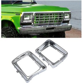 تتوافق المصباح الأمامي Kuafu مع بديل 1978-1979 Ford F-Series F-100 F-350 F-150 F-250 Bronco لـ D8TZ13064E D8TZ13064F FO2513115 FO2512114 الصفيح الصفيح اليسرى وجانب الركاب الأيمن الأيمن. in Kuwait