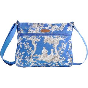 Maison d' Hermine Cross Body Bags for Women Cotton Canvas Shoulder Bag for Shopping Travel Everyday Use Tote purse Sling Bag in Kuwait