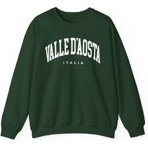 Aosta Valley Italy Adult Unisex Crewneck Sweatshirt in Saudi Arabia