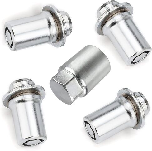 00276-00900 قفل العجلة المكسرات Lug M12 x 1.5 متوافقة مع Toyota Avalon C-Hr Camry Celica Corolla Highlander Matrix Marai MR2 Prius Rav4 Sienna Solara Tacoma Venza yaris & hexus 2001-2024 in Kuwait