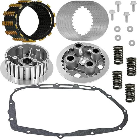 Clutch Kit & Center Clutch Inner Hub & Outer Pressure Plate Kit & Gasket Kit Compatible with Intruder 700 750 800 VS700GLP VS800GL VS750GLP Boulevard S50 VS800 in Saudi Arabia