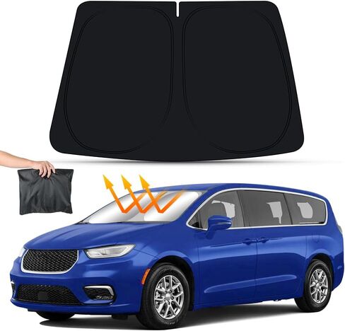 Car Sun Shade for Ford Maverick 2022 2023 2024 2025 Pickup Truck Auto Interior Accessories Front Windshield Sunshade Foldable Insulation Reflective Protector Parasol Window Curtains Cover Visor in Saudi Arabia