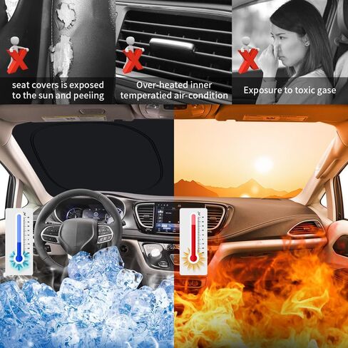Car Sun Shade for Ford Maverick 2022 2023 2024 2025 Pickup Truck Auto Interior Accessories Front Windshield Sunshade Foldable Insulation Reflective Protector Parasol Window Curtains Cover Visor in Saudi Arabia