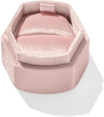 Kendra Scott Davis Small Case, Light Pink Velvet in Saudi Arabia