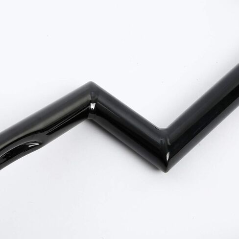 CUSTOM CHROME CCI 6" Rise 1" Fat Z-Bar Handlebar Fit For Harley-Davidson Honda Yamaha Suzuki Kawasaki Triumph Most Chopper Cruisers Bobber Bike Cafe Racer in Kuwait