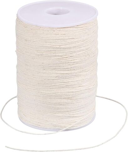 FreeBloss 500m Sashiko Thread 100 ٪ Cotton Embroidery Flosses White Hand Embroidery Thread Sashiko thread thour in Kuwait