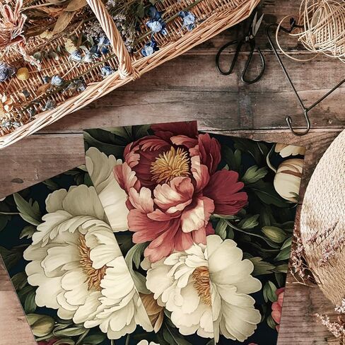 Olycraft 3pcs/مجموعة من الزهور الذهبية فرك على التحويلات للأثاث والحرف 6x12 بوصة الطيور النباتات شارات الصور الظلية المعدنية in Kuwait