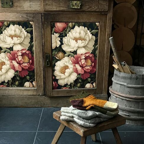 Olycraft 3pcs/مجموعة من الزهور الذهبية فرك على التحويلات للأثاث والحرف 6x12 بوصة الطيور النباتات شارات الصور الظلية المعدنية in Kuwait