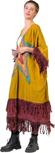 Rhea Cotton Fringe Duster in Saudi Arabia