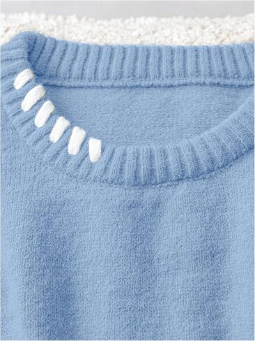 Verdusa Women's Sleeveless Sweater Old Money Ribbed Knit Pullover Binding Casual Tank Top in Saudi Arabia