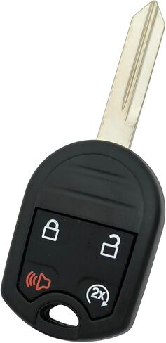 Key Fob Shell Case Replacement Fits for Ford F-150 F150 2011 2012 2013 2014 F-250 F-350 Super Duty 2011-2015 2016 Explorer Expedition 2009-2017 Keyless Entry Car Remote Cover (4 Buttons) in Kuwait